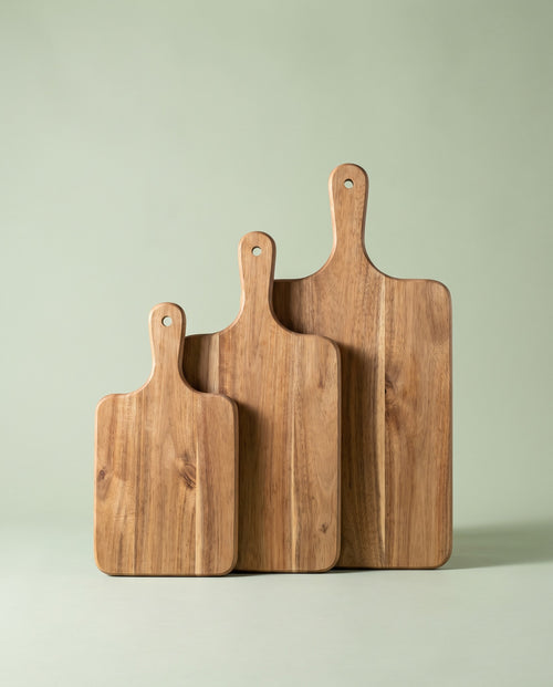 Acacia Serving Boards, Set of 3