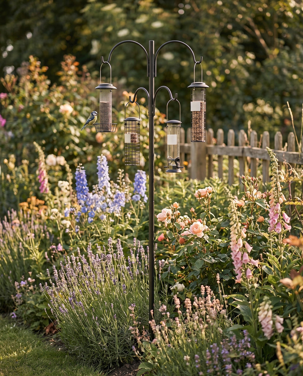Bird Feeding Station in use