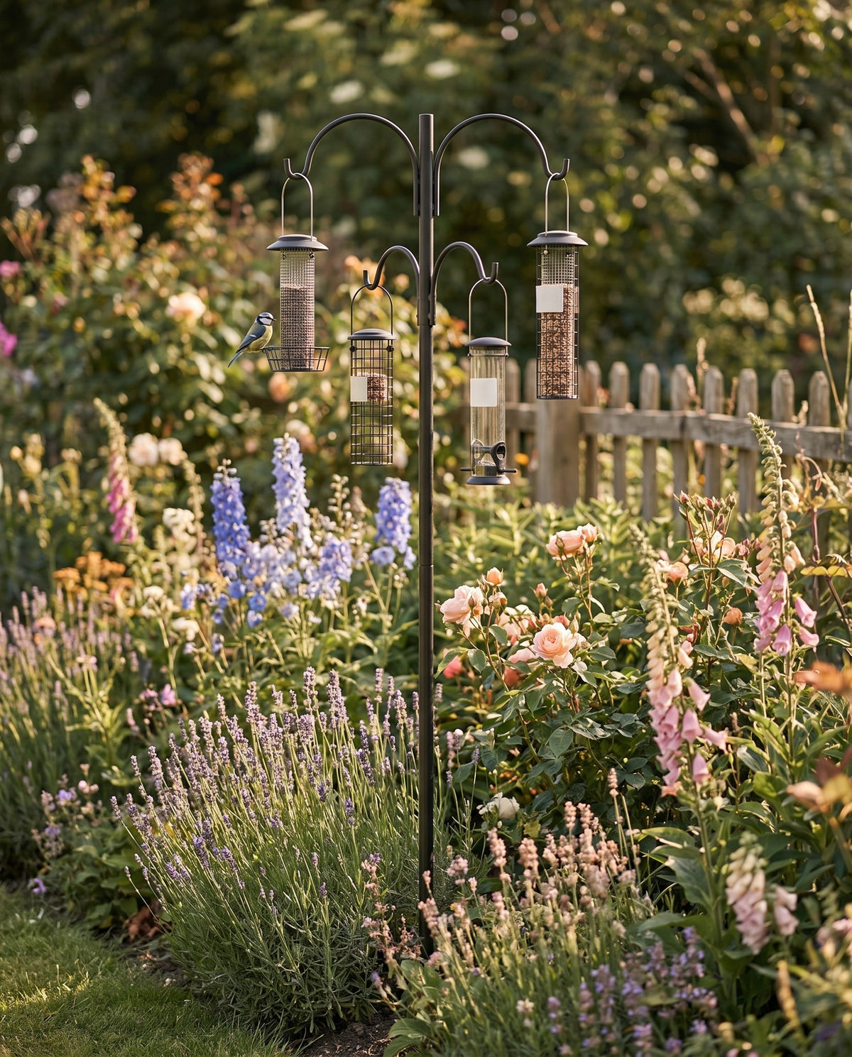 Bird Feeding Station in use