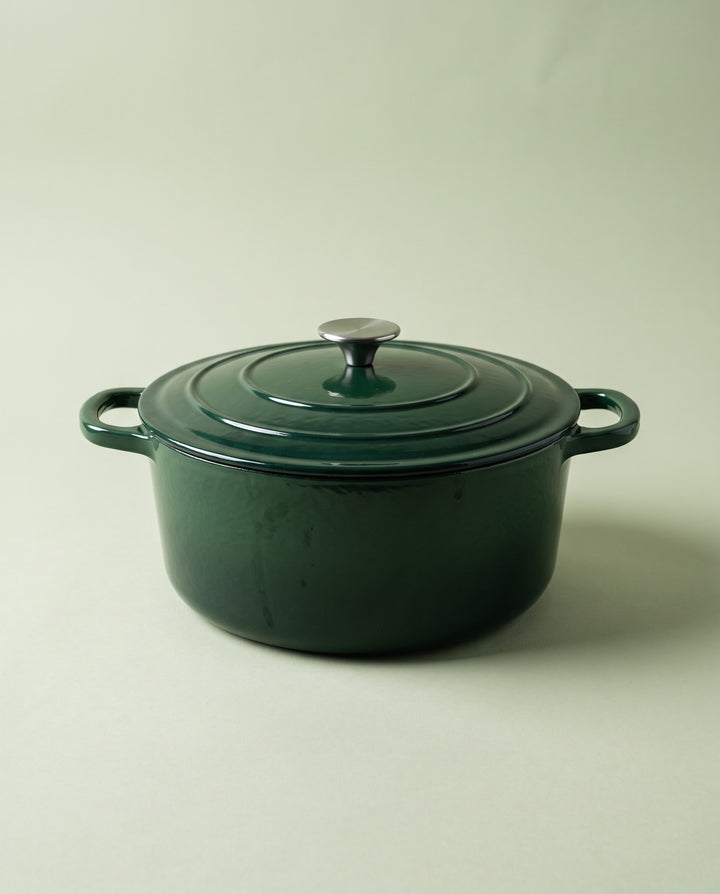 Enamelled Cast Iron Dutch Oven, 5.5 L