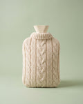 Hot Water Bottle with Knitted Cover