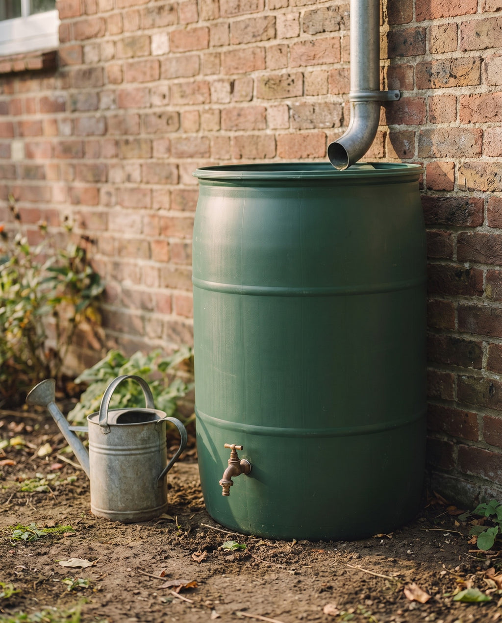 Rain Barrel, 200 L in use