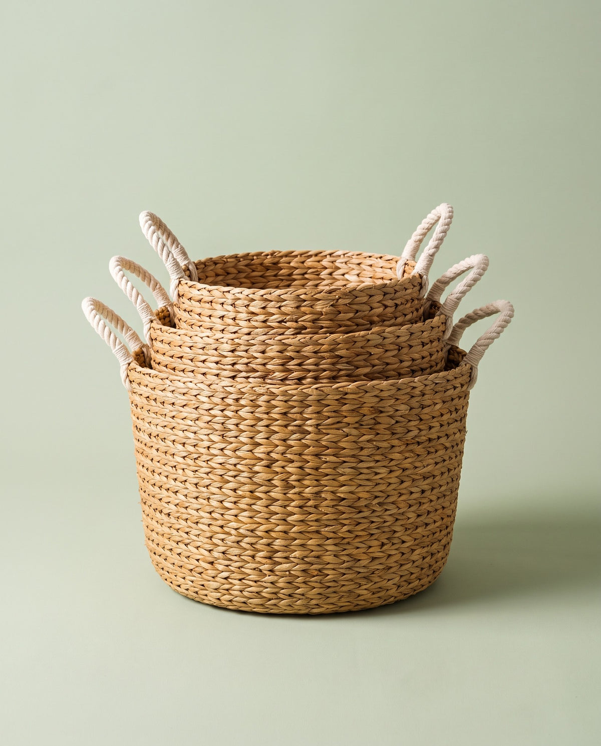 Seagrass Storage Baskets, Set of 3