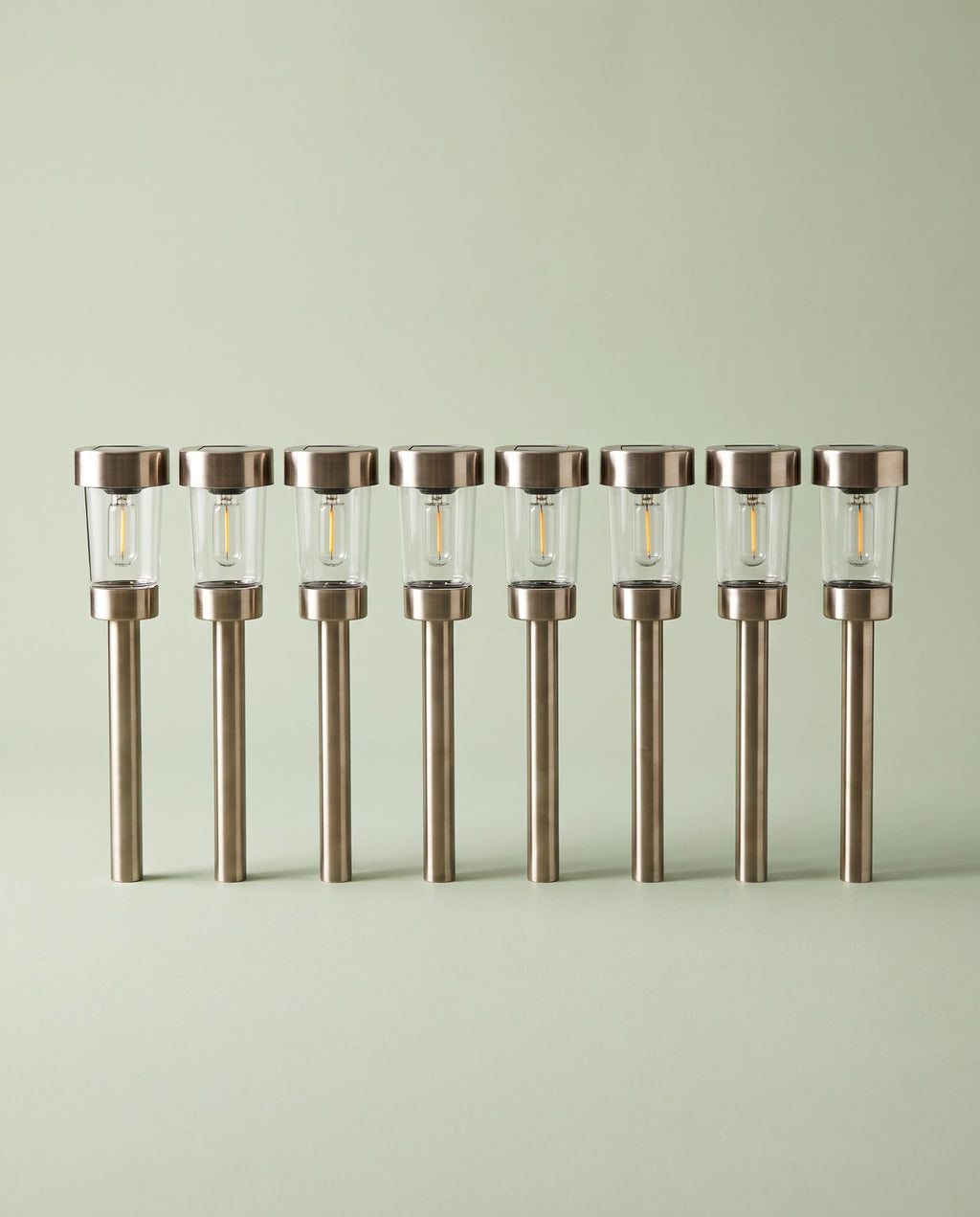 Solar Path Lights, Set of 8