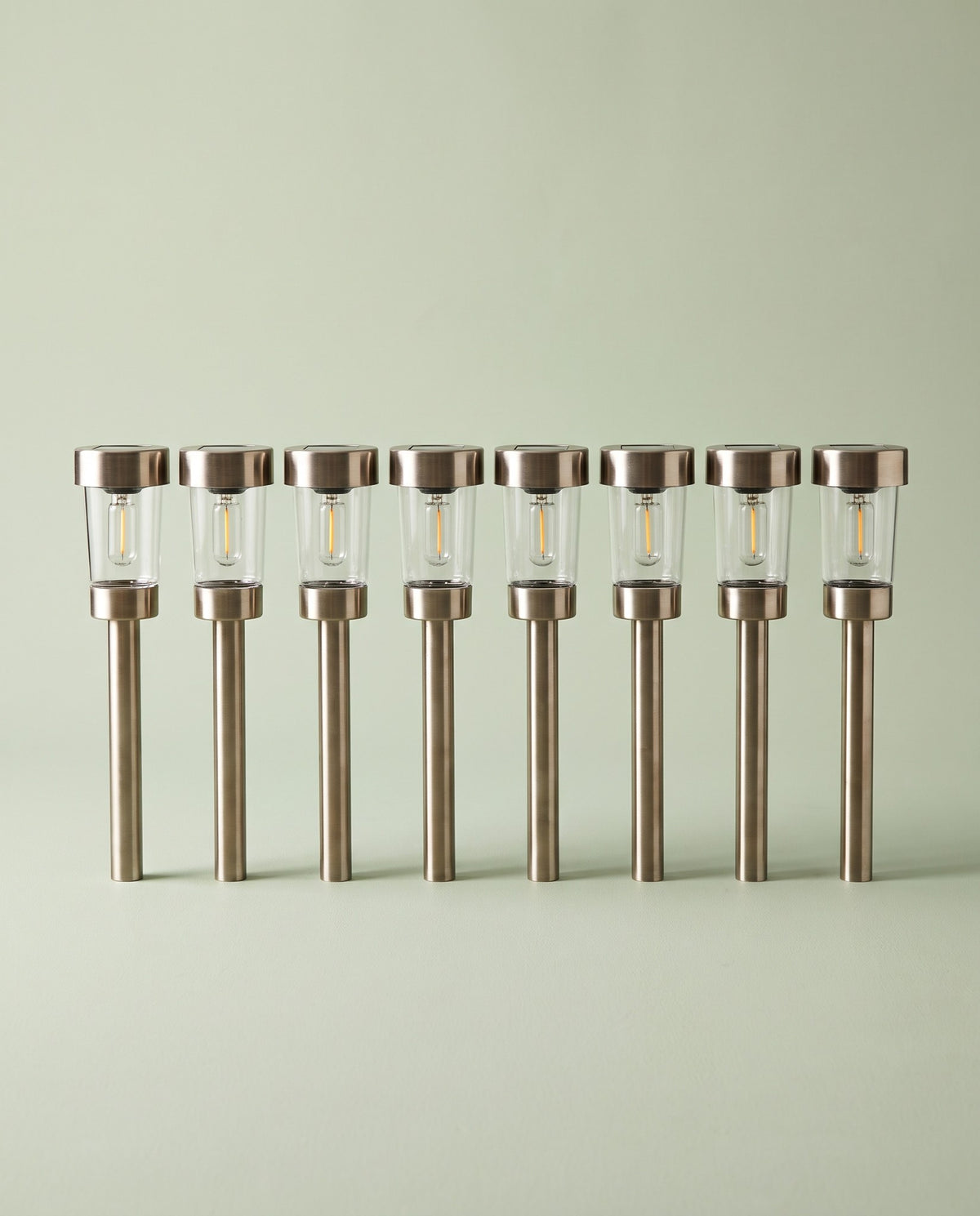 Solar Path Lights, Set of 8