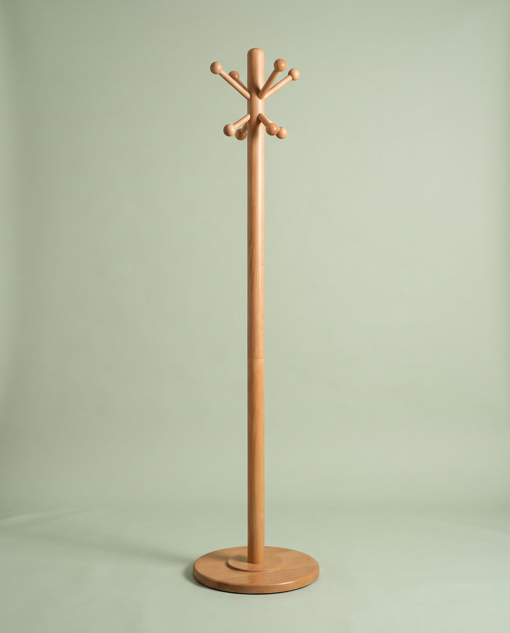 Solid Wood Coat Rack