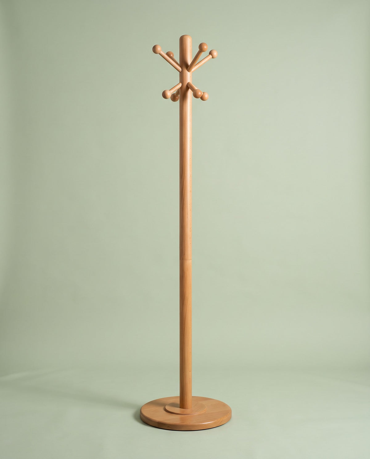 Solid Wood Coat Rack
