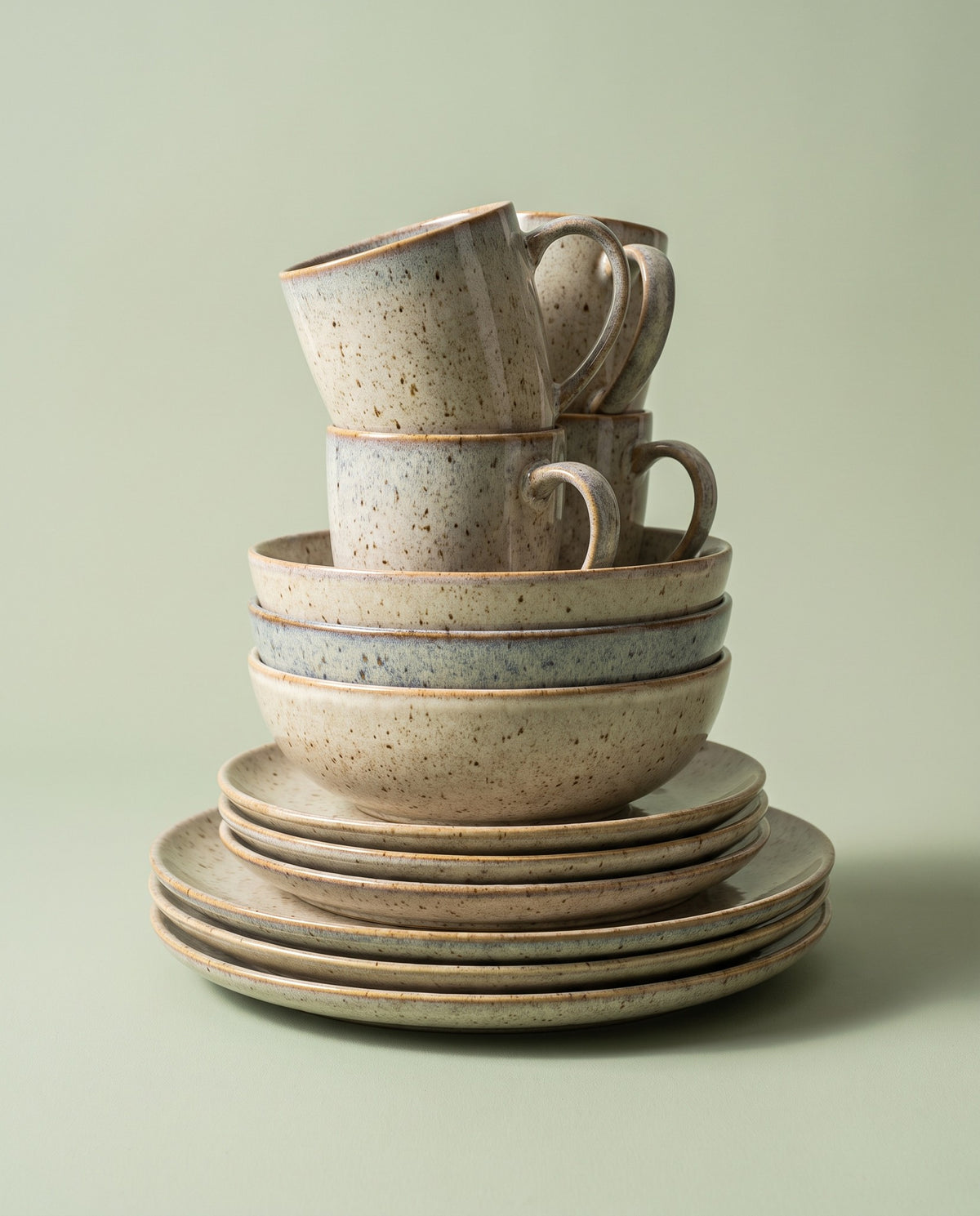 Stoneware Dinner Set, 16 Pieces